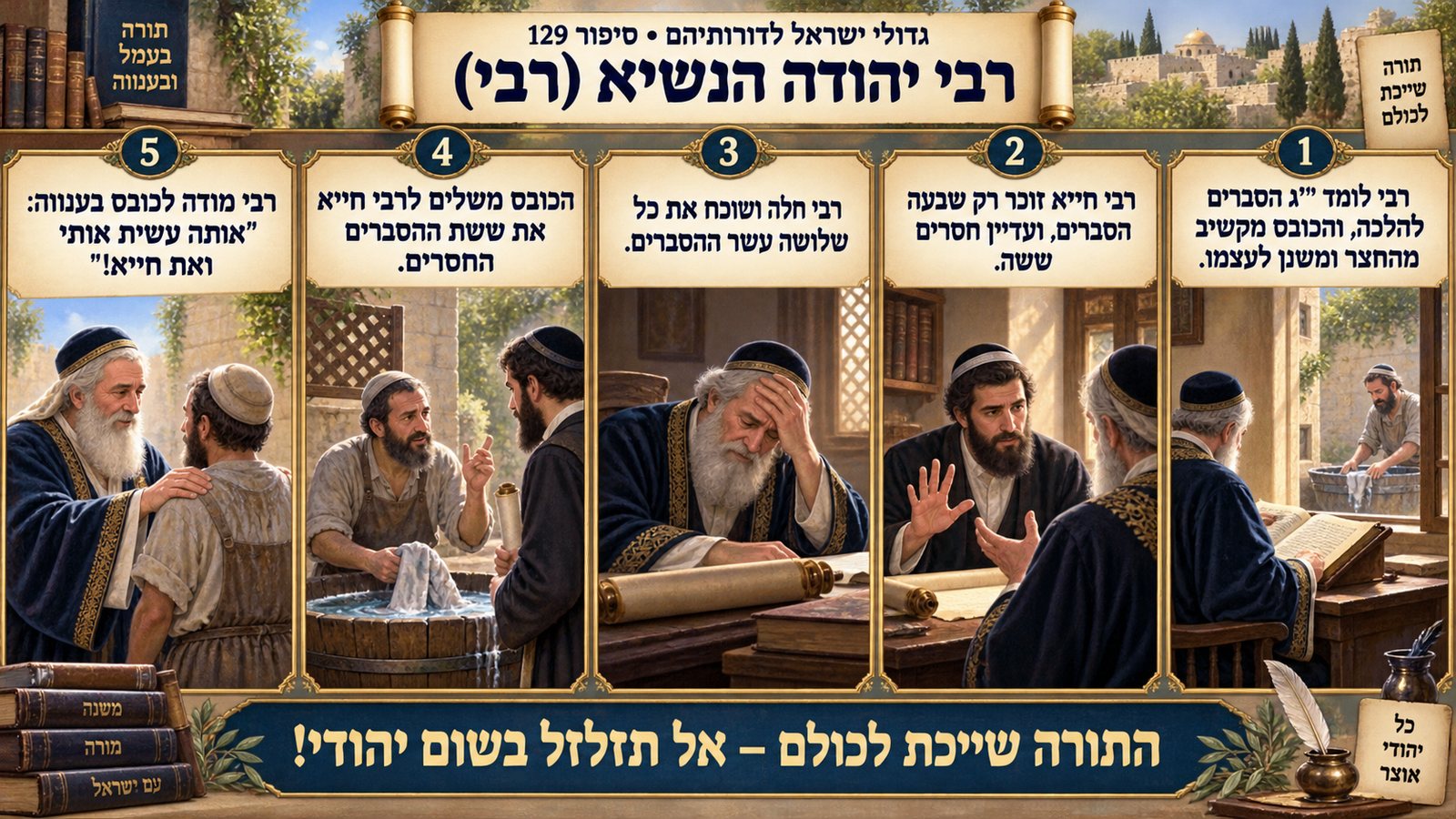 תמונת סיכום — רבי יהודה הנשיא (רבי): רבי יהודה הנשיא (רבי)
